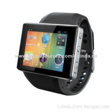 2-inch Android OS 4.0.4 Smart Watch Phone with Wi-Fi and GPS Navigation Function